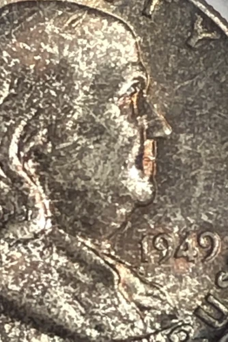 1949 50C "PCGS GOLD SHIELD MS66 FBL"🌈 TONNING INCREBILE LOOK @ THE EYE, WOW!💥✅