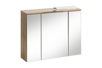 Spiegelschrank Wandschrank Badezimmerschrank Mit Spiegel 80 Cm Led Beleuchtung
