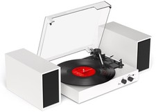 Record Player with External Speakers Vintage Bluetooth Turntables for Vi