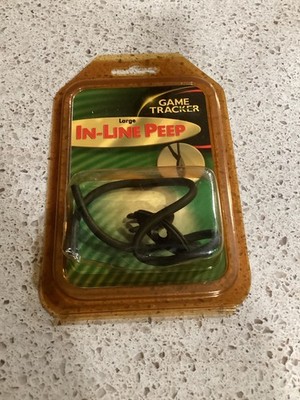THE GAME TRACKER HUNTER IN-LINE PEEP SIGHT LARGE MODEL 5505-#58 NOS