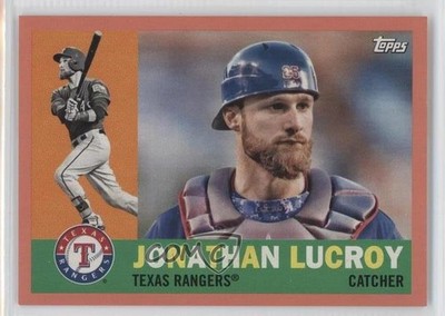 2017 Topps Archives 1960 Peach 70/199 Jonathan Lucroy #20 6ki
