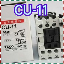 1PCS NEW CU-11 Teco Ac Contactor CU-11 3A1B 220Vac CU-11 CU-11 CU-11 Fast ship