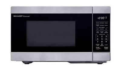 SHARP Countertop Microwave Oven with Removable 10.6'' Carousel Turntable,900 Watt