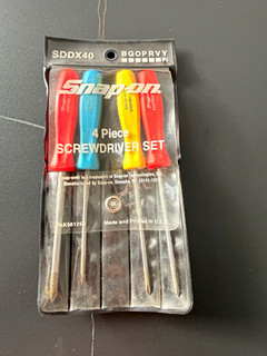 Snap on SDDX40 Mixed Screwdriver Set Knurled Shaft 4pc SDDP300/SDDP301