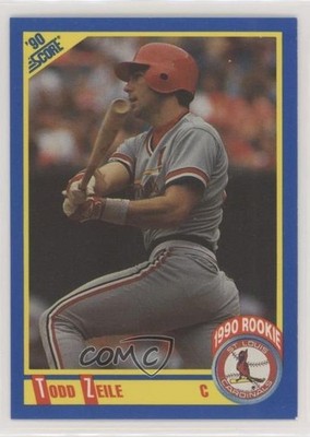 1990 Score Todd Zeile #600 te2