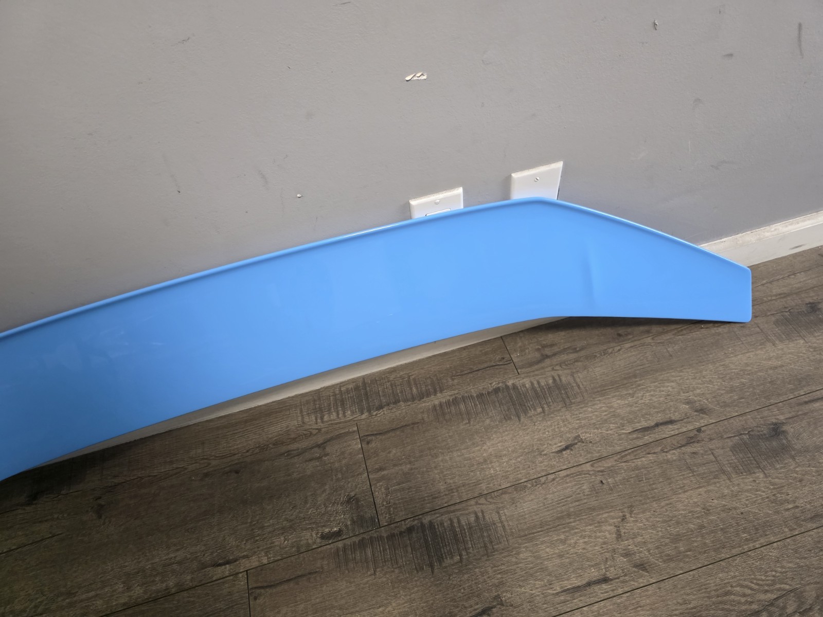 LAMBORGHINI HURACAN TECNICA REAR WING SPOILER OEM 4T0827837 BLUE