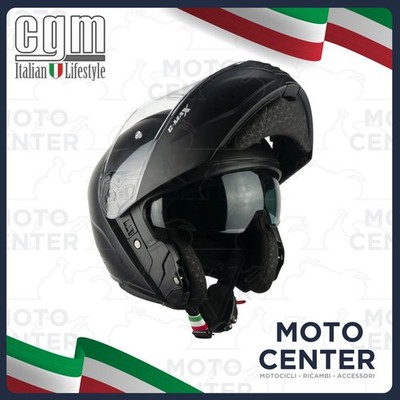 MODULARER HELM CGM 569A C-MAX MONO SCHWARZ MATT GRÖSSE M (57-58 Cm.)