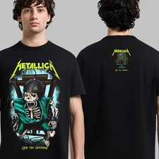 Heavy Metal Ride The Lightning Sparky 24 40th Anniversary Double Sided T-SHIRT