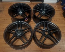 4X Replica 20" AMG Style Staggard Wheels Matte 5x130 Rims For Mercedes G500 550