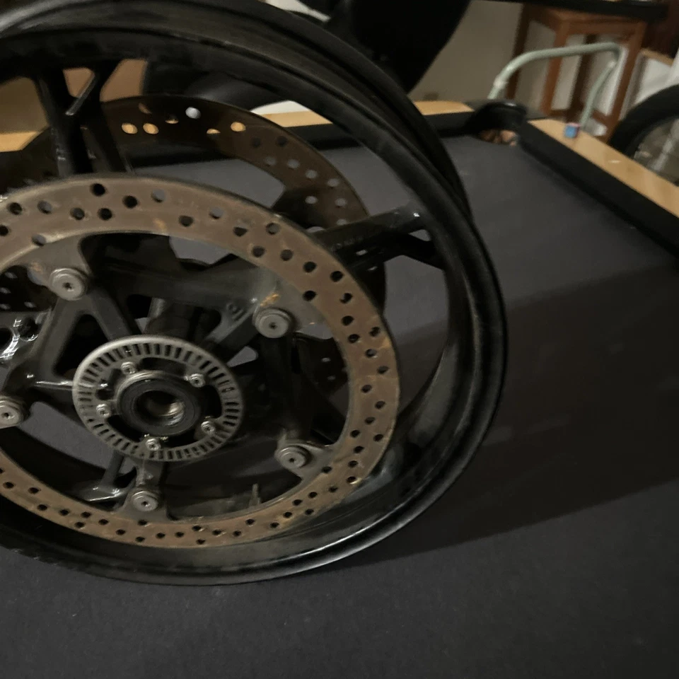 Llanta delantera Arashi 17x3,5"" para BMW S1000XR K69 2019-2024 2020 2021 2022 2023 Foto 4 de 4