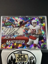 2025 Wild Card Splat - Galatic Splat John Mateer Auto #SGALd9-JMA 1/1