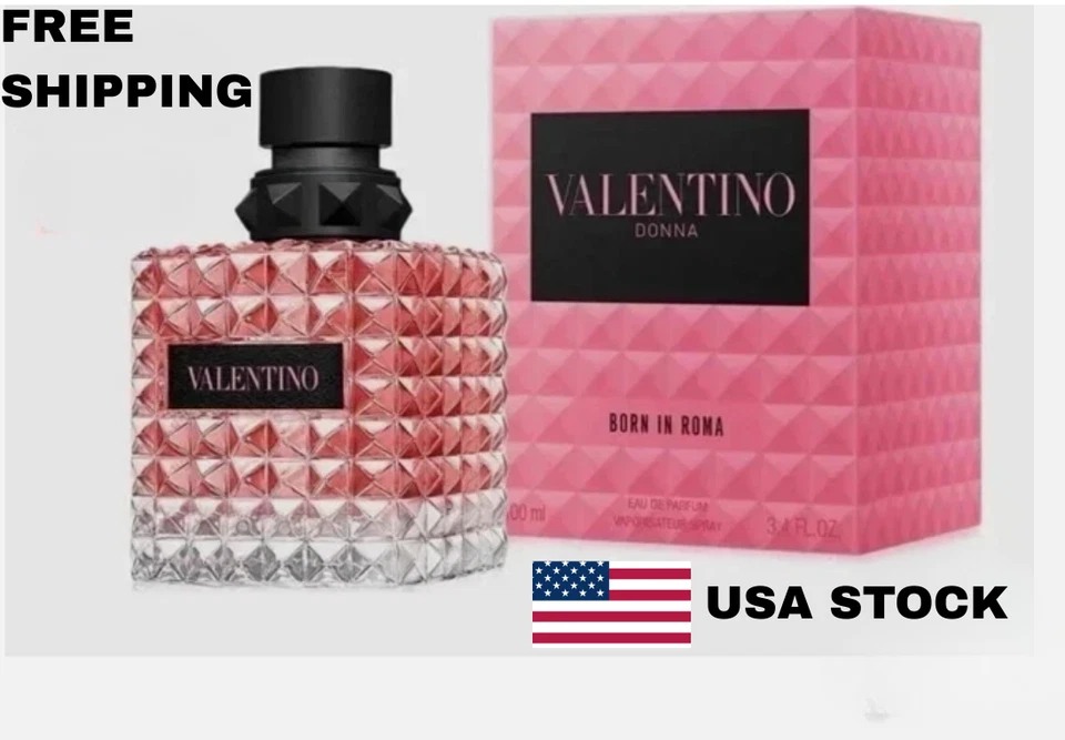 Valentino Donna Born In Roma Perfume 3.4oz.EDP Spray for Women New in Sealed Box - Image 1 of 4