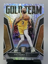 2024-25 Totally Certified Anthony Davis Gold Team Mirror Holo Refractor #14