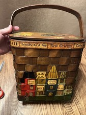 1964 Vintage Caro Nan Basket Purse