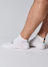 Paul Smith Castore - White Technical Ankle Socks Two Pack