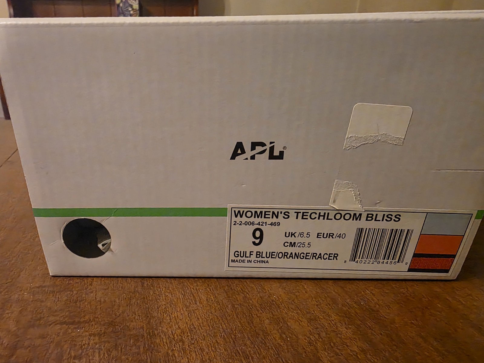 APL: Athletic Propulsion Labs Womens Techloom Bliss Sneakers Shoes Blue Size 9