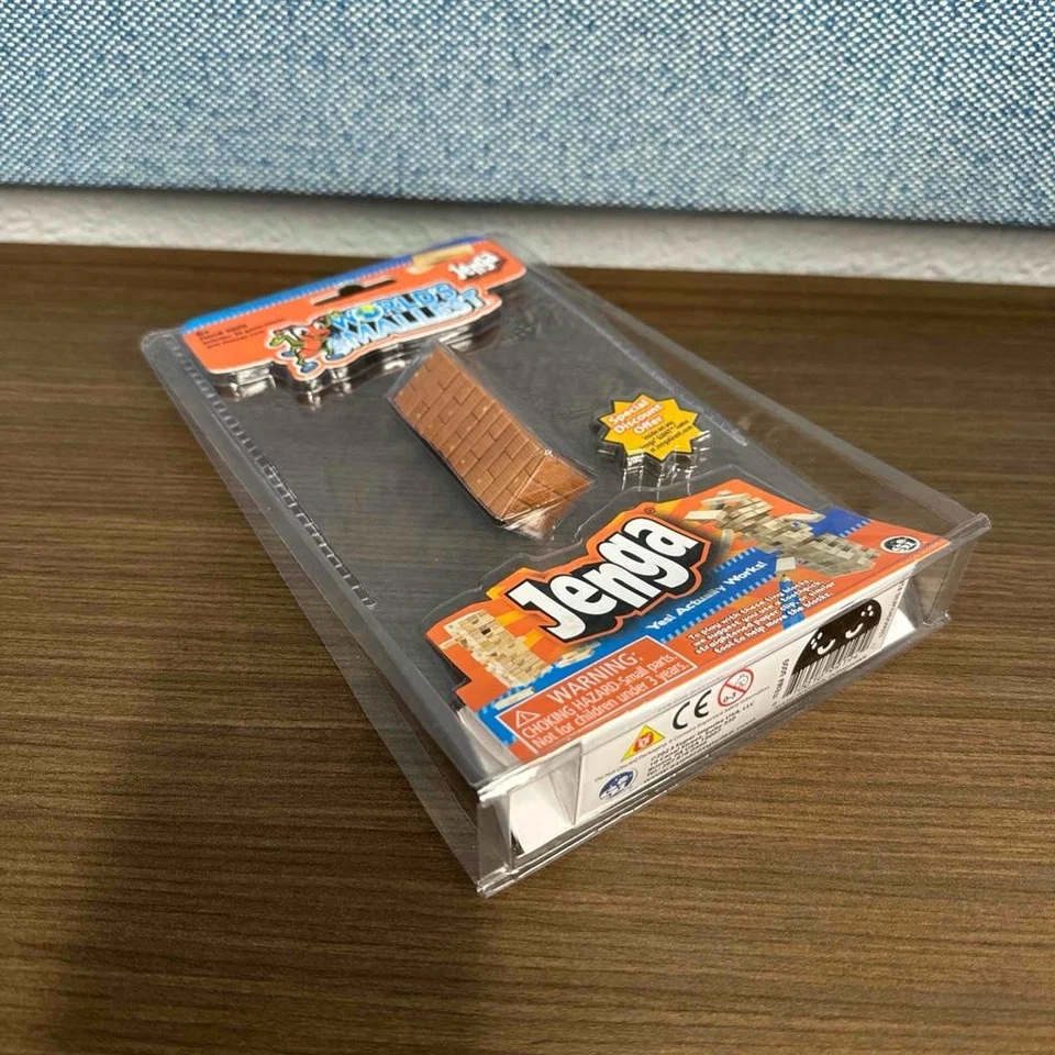 New World's Smallest JENGA Block Tower Stacking Game Under 2.5" & 39 Pieces! - Image 4 of 4