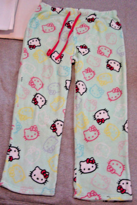 Sanrio HELLO KITTY Women's 1X Fleece Pajama Pants 38 X 29.5'' 100% Polyester XL