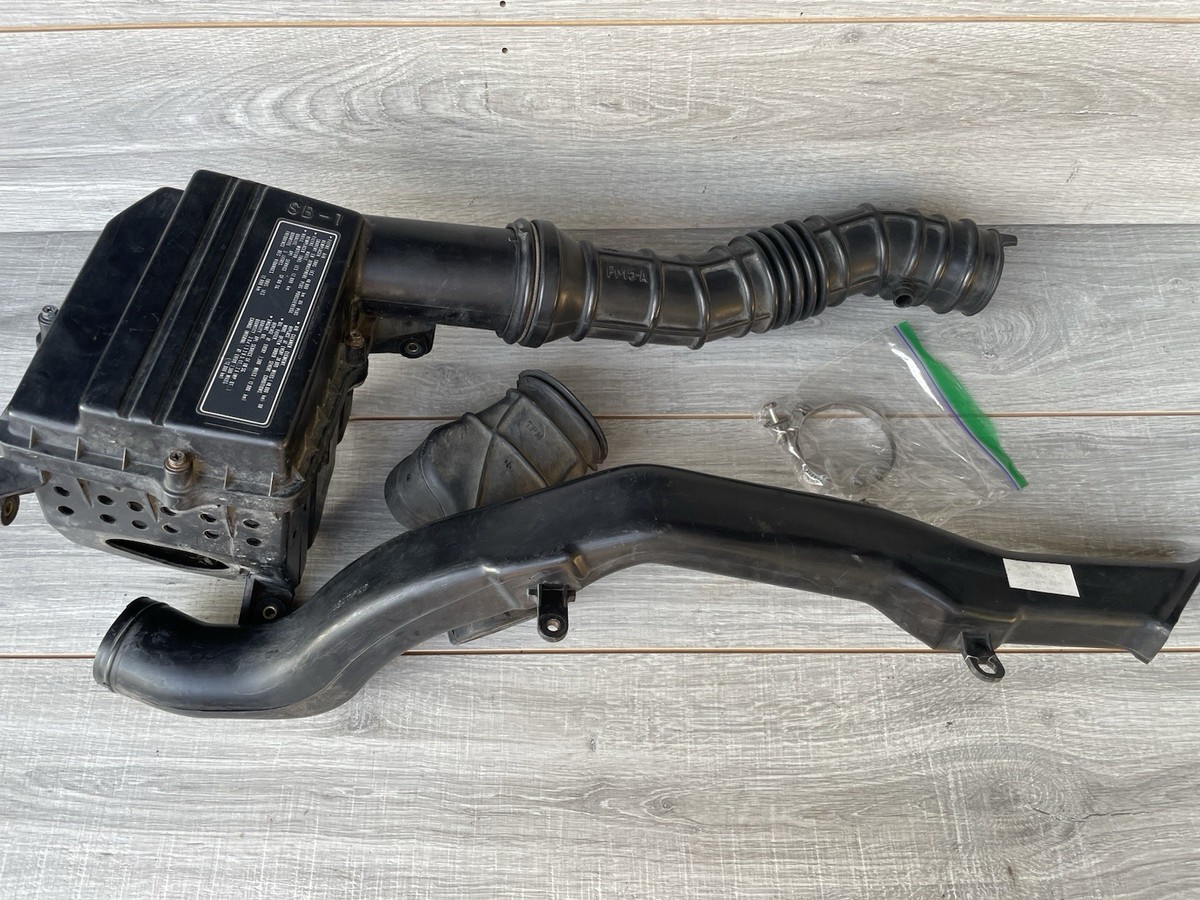 88-91 Honda EF Civic Hatch CRX Int Air Filter Box W/ Lid & Arm OEM