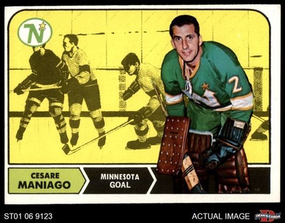 1968 Topps #45 Cesare Maniago North Stars 4 - VG/EX