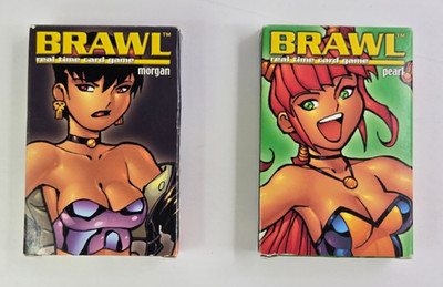 Brawl Real Time Card Game Pearl & Morgan  Decks Used 35 Cards Per Deck Two Games