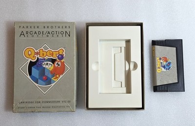 Qbert Q*Bert For Commodore Vic-20 Complete - Game abd Box