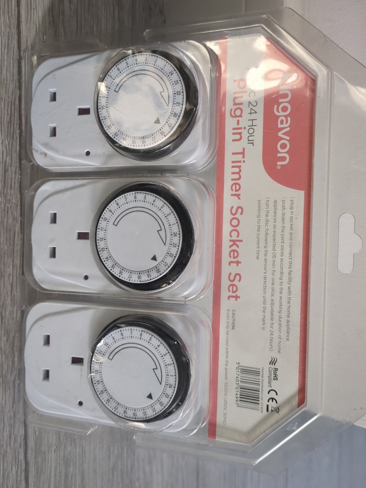 Plug-in Timer Socket Set