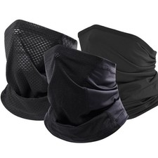 Ice Silk Neck Gaiter Sun Shield Face Cover Mask Breathable Scarf Cycling Bandana