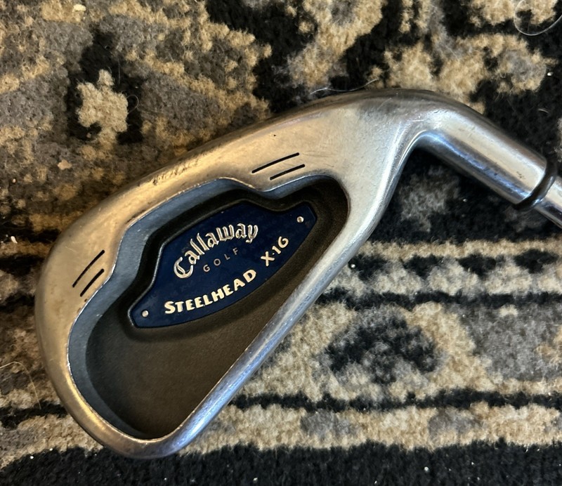 CALLAWAY STEELHEAD X-16 3 Iron (All ORIGINAL) Low And Long Trajectory -roll on