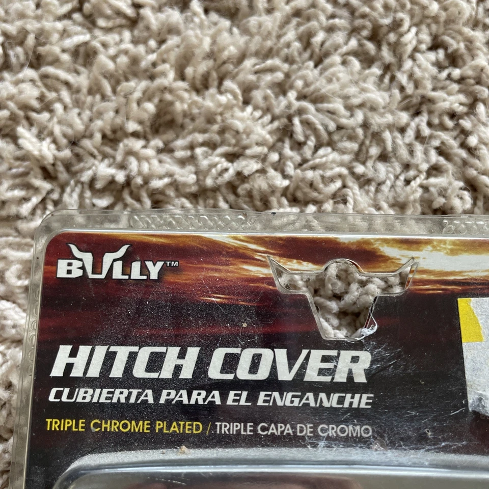 DODGE Ram Logo Black Chrome Hitch Cover For 2 Inch & 1-1/4 Inch Hitch Receivers Foto 4 de 4