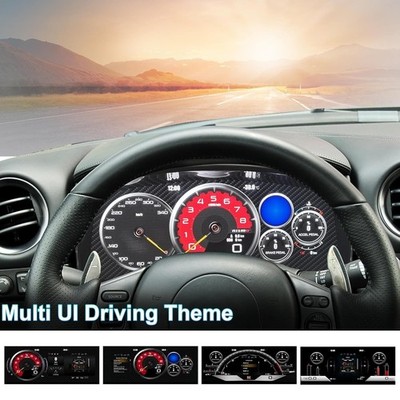 NISMO Style Digital Dashboard Speedometer Gauge For Nissan GT-R
