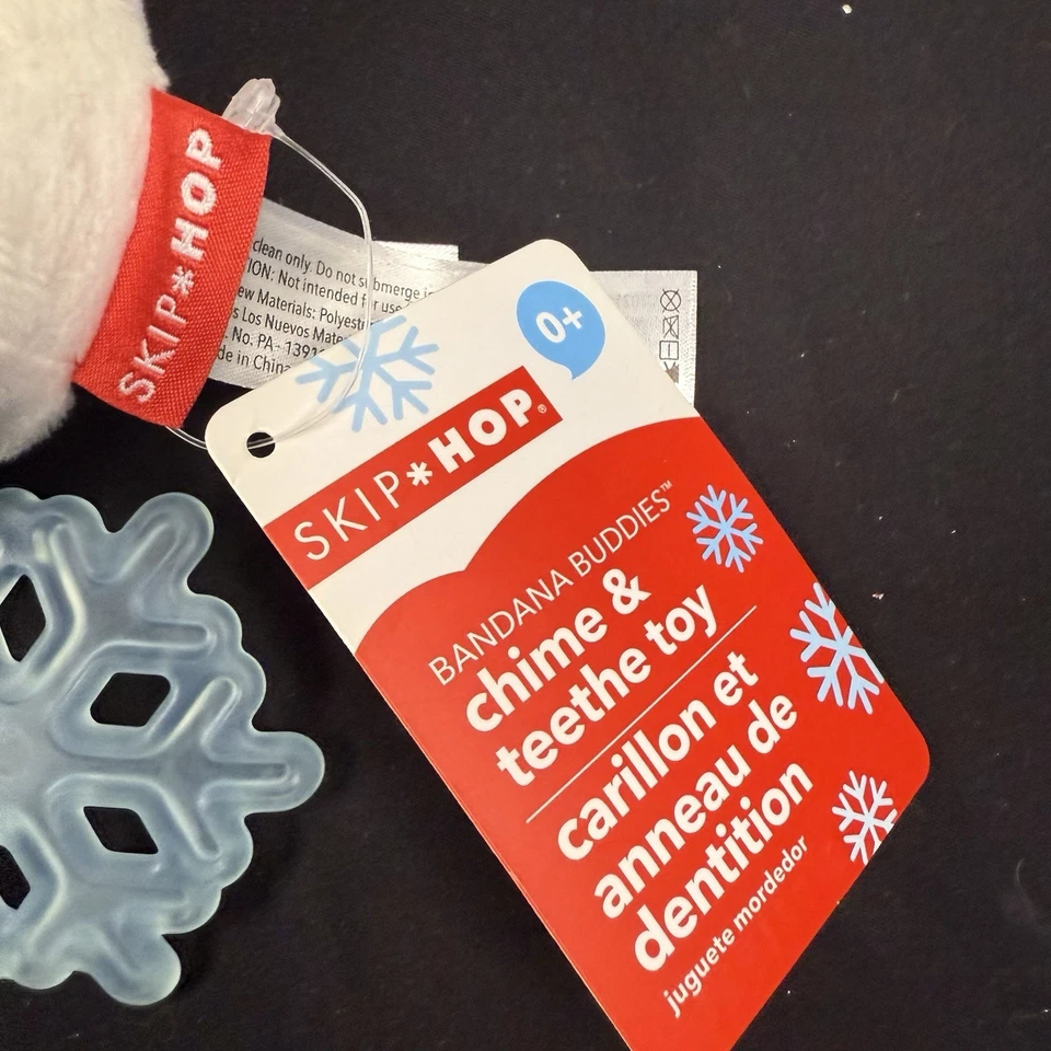 Juguete Skip Hop Bandana Buddies Chime & Teethe - Nuevo Foto 4 de 4