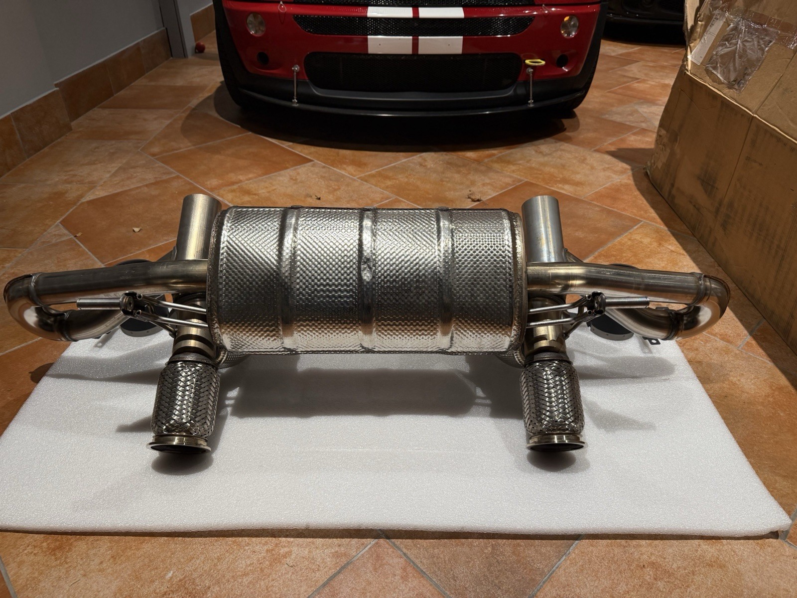 Lamborghini Huracán SO EVO 2023 stainless Steel  NEW MUFFLER