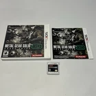 Metal Gear Solid 3D: Snake Eater (Nintendo 3DS, 2012) CIB Complete Tested