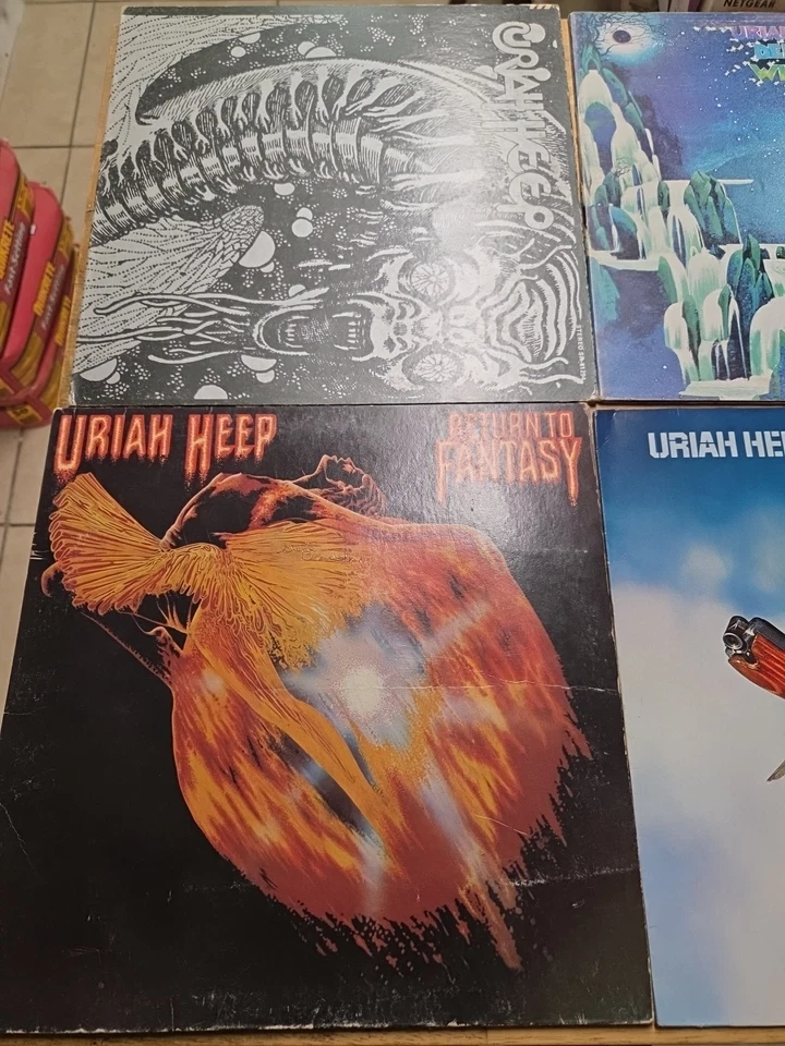 Uriah Heep Lot 8 Self,demons,magician,fantacy,mighty,fallen,best Off,Byron Solo  - Image 4 of 4