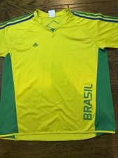 RARE VINTAGE SOCCER Adidas Brazil World Cup 2006 Official Licensed Jersey XL