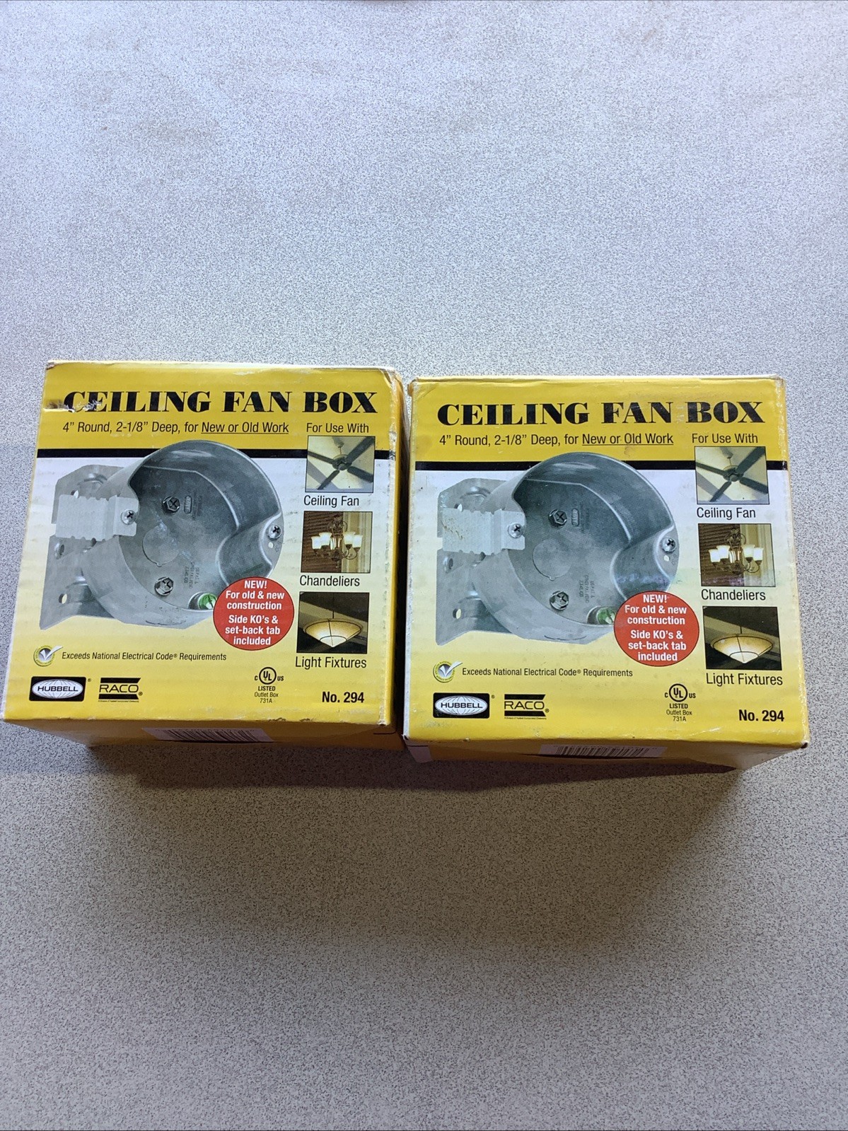 Hubbell Raco 294 Round 4