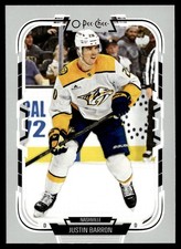 2025-26 O Pee Chee Base Justin Barron Nashville Predators #93