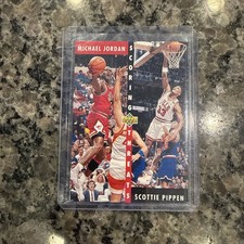 michael jordan scottie pippen card