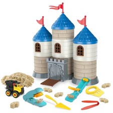 Sand Play Kit for 3-8  1.7 lbs Moldable Sensory Sand with Tools  Molds, Mes...