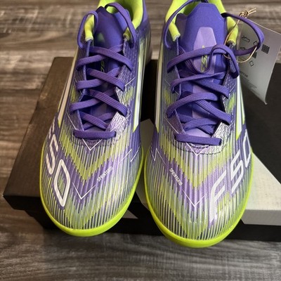 Adidas F50 League TF JH7724 Purple M 7 W 8 Futsal Shoes Football