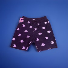 Champion Men's Black Logo Fleece Drawstring Athletic Shorts Pockets 10"