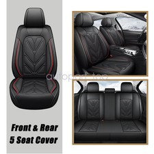 Fit For Honda Quilted Car 5 Seat Covers Full Surround Set Front Rear Cushion