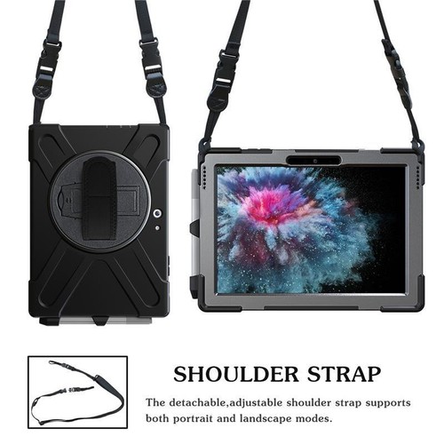 For Microsoft Surface Go 4 3 2 1st Case Rotating Stand Shockproof Armor Cover - Picture 6 of 29