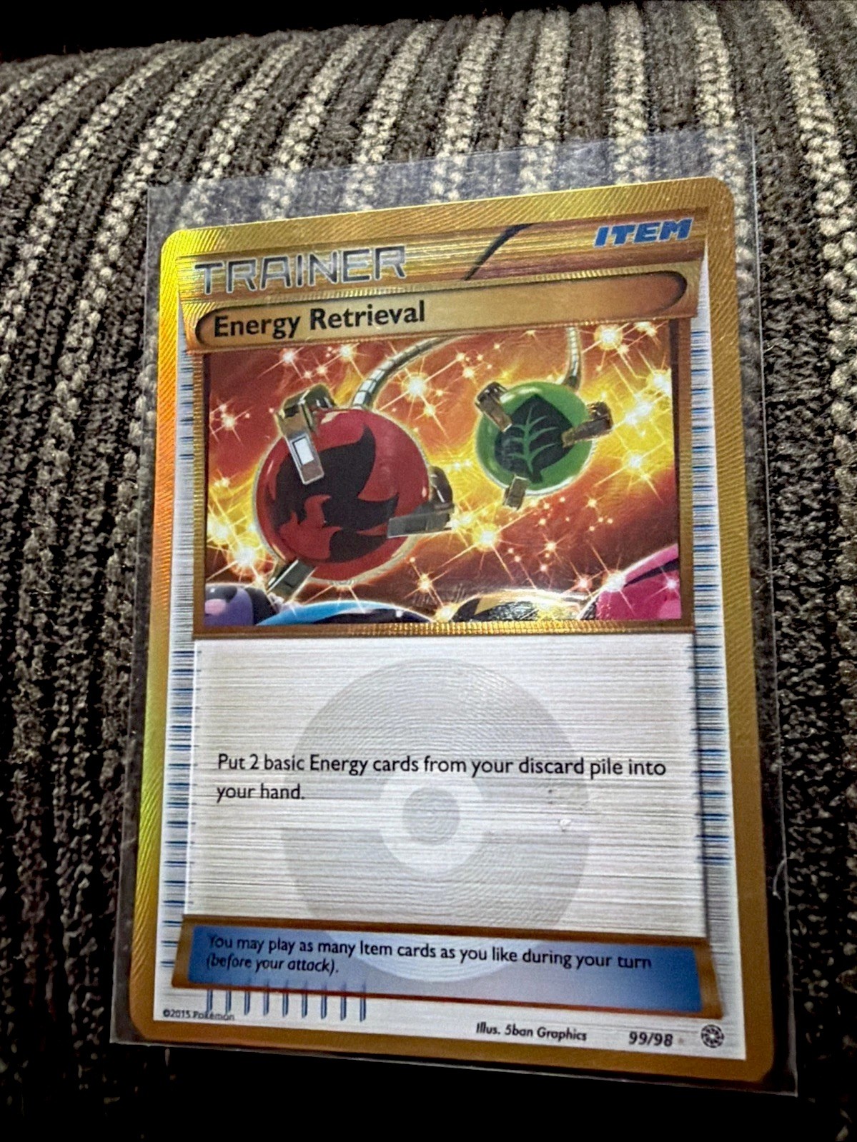 Energy Retrieval 99/98 XY - Ancient Origins Holo