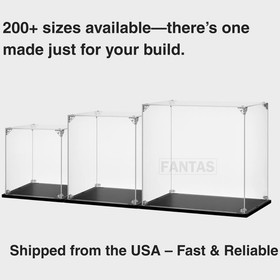 Acrylic Display Case for LEGO&reg; Parisian Restaurant 10243