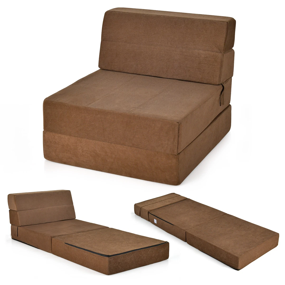 Flip chair convertible sale sleeper