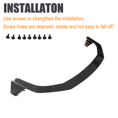 DRY Carbon Frontlippe Spoilerlippe Frontspoiler für Audi RS7 Sportback 2020-2023 - Bild 10 von 12