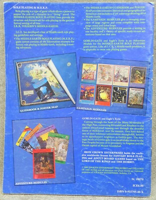 Module De Jeu De Rôle MERP / JRTM - Goblin-Gate And Eagle's Eyrie - Occasion état Moyen - édition I.C.E.