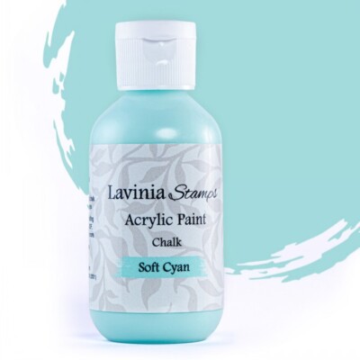 (115,83 EUR/l) Lavinia Stamps, Chalk Acrylic Paint Soft Cyan